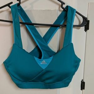 Adidas Teal Sports Bra